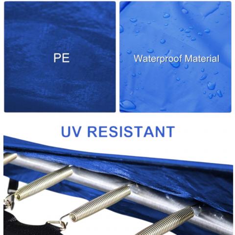 Покривало за пружини за батут с диа. 244 x H52/205 см, снимка 3 - Стационарни играчки