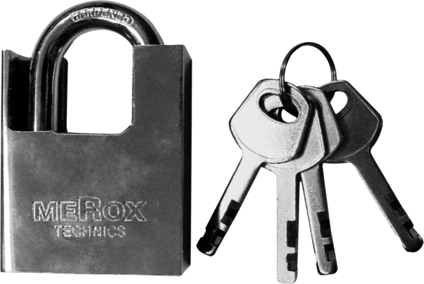 Merox катинар с ключ 50 мм - Катинари с код