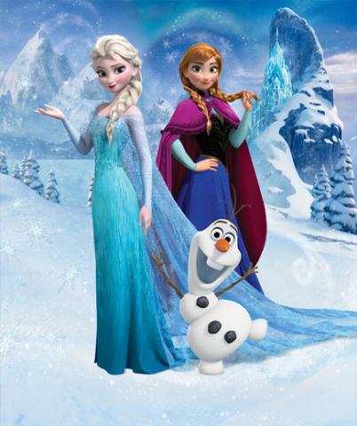 Детски фототапет Disney Frozen 202х243 см - Фототапети