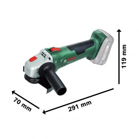 Акумулаторен ъглошлайф Bosch PWS 18V-70 solo, снимка 3 - Акумулаторни ъглошлайфи
