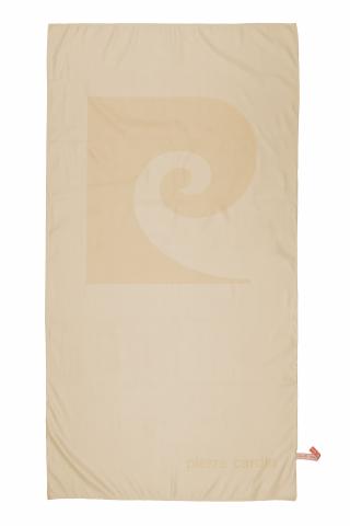 Плажна кърпа микрофибър Pierre Cardin 85х160 см екрю - Хавлии и халати
