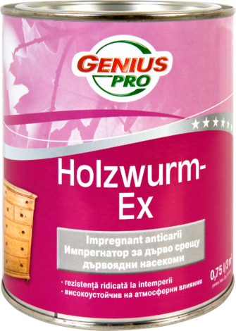 GP Holzwurm-Ex 750 ml - Восък и коректори за дърво