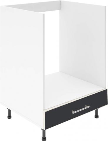 Крафт D8 долен шкаф за фурна 60см, антрацит - Модулни кухни с онлайн поръчка