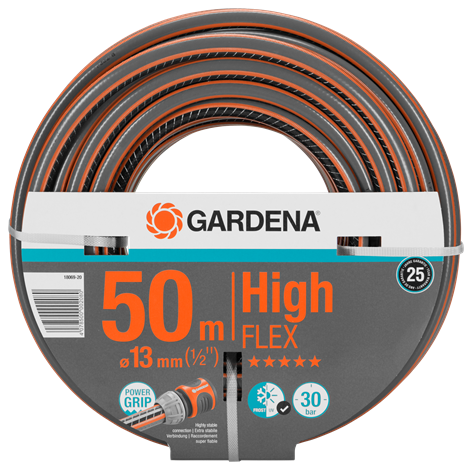 Маркуч HighFlex 50 м, 1/2" GARDENA - Маркучи на ролка