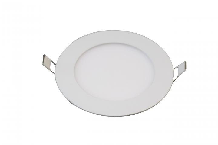 LED панел за вграждане 12W, кръгъл 3000К - Led панели