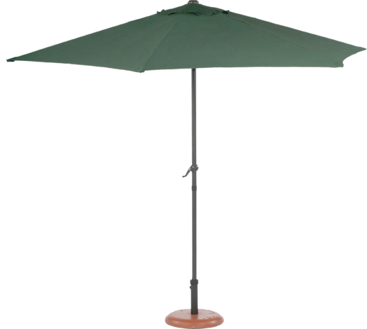 Чадър 3м зелен - Градински чадъри
