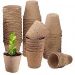 Торфени саксии Ф8/9см. 16бр.