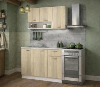 Кухня Берта 120 см, дъб сонома