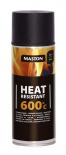 Спрей боя Maston +600°C 400 мл черна