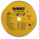 Диамантен диск за мокро рязане на керамика DeWalt 250 мм