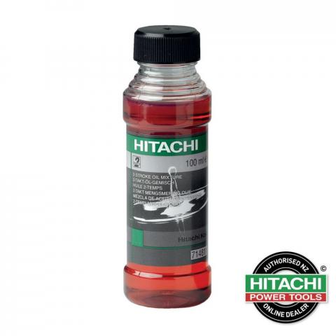 Масло двутактово Hitachi 100 мл - За двутактови двигатели