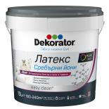 Интериорна боя Dekorator Сребърни йони 15л