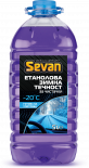 Зимна течност за чистачки Sevan -20°С 5 л