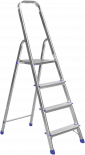 Стълба алуминиева 4 стъпала