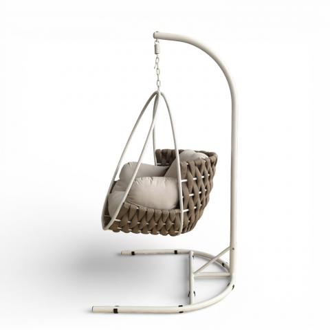 Висящ стол Verona, снимка 2 - Ратанови люлки