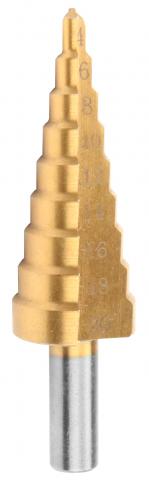 Стъпаловидно свредло Tolsen 4-32 mm - Свредла за метал