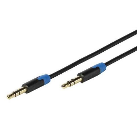 Аудио кабел3.5mm plug - 3.5mm plug 41904 Vivanco 1.2м - Кабели и адаптери тв & аудио
