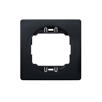 Рамка единична черна 80х80 EON - Ключове и контакти