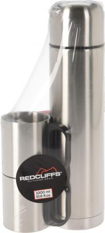 Комплект термос с 2 чаши, стомана, снимка 2 - Съдове и прибори