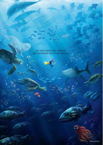Постер за стена Dory 15 59x84 см - Постери и стикери