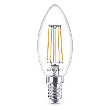 Philips LED Filament свещ E14, 4-40W,470Lm, WW - Лед крушки е14
