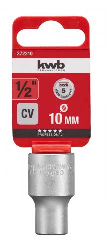 Вложка KWB 1/2" 10 мм - Ръчни инструменти