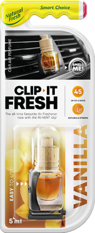 Ароматизатор за кола Elix Clip-It-Fresh Ванилия - Ароматизатори