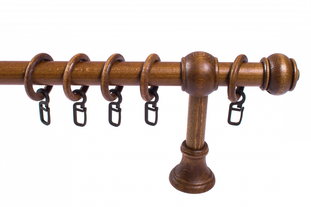 Корниз ф20 орех 1.20 м 14114328 на топ цена — Home Max | ex Baumax