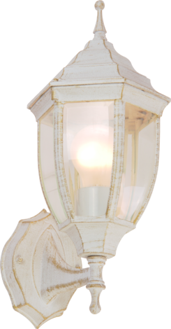 Външна лампа Nyx I бяла горна - Градински лампи