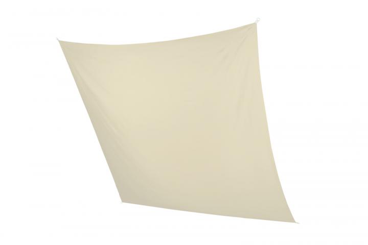 Квадратен сенник 3х3х3м, бял, снимка 2 - Тенти