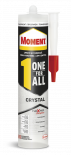Монтажно лепило Moment OneForAll Flextec прозрачно 290 г