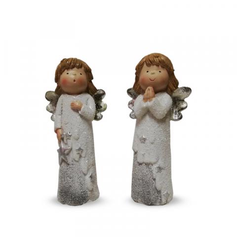 Фигура Ангелче 22см - Коледни фигури