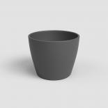 Кашпа за кактус Nubia ф9 см антрацит