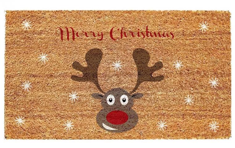 Изтривалка PVC кокос Reindeer 40х60 см - Коледни артикули