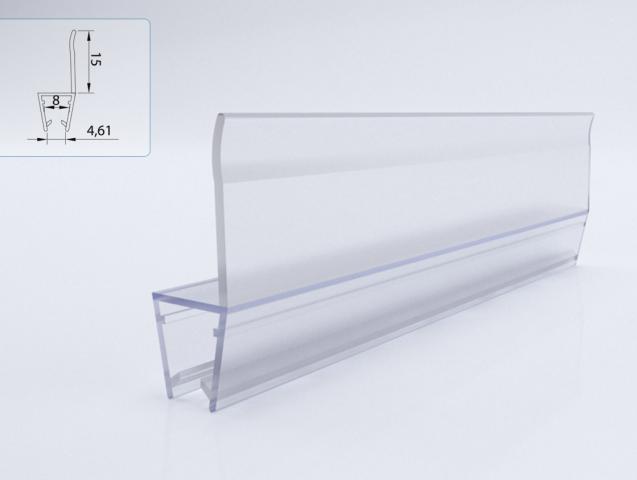 Силиконова лайстна за стъкло на душ кабина, снимка 3 - Аксесоари