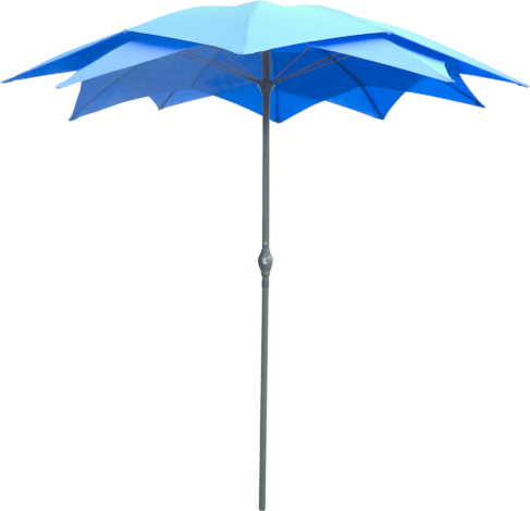 Чадър ЛАЛЕ ф 2,5м.,светлосин - Градински чадъри