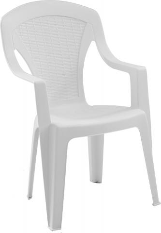 Стол ARONA, бял - Pvc столове