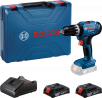 Акумулаторен ударен винтоверт Bosch Blue GSB 18V-25 c 2x2 Ah