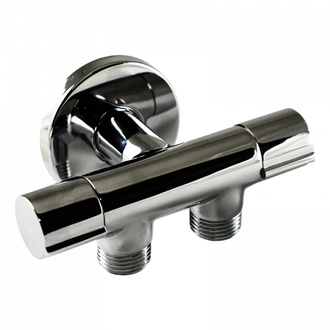 Трипътен кран Долу Долу DROP 1/2"x1/2"x1/2" - Кранове
