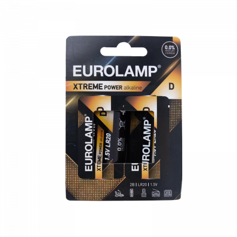 Батерия 2 бр. D/LR20 1.5V EXTREME POWER - Батерии