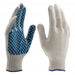 Ръкавици памучни с PVC покритие Palisad