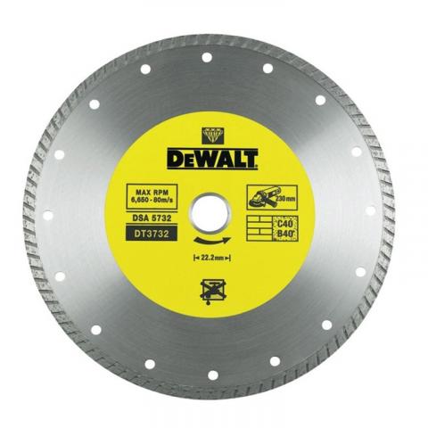 Диамантен диск за зидария турбо DeWalt 125mm - Диамантени дискове