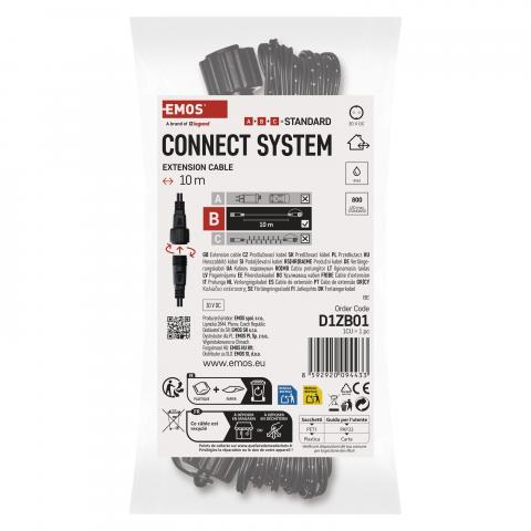 Удължителен кабел за свързване на вериги 10 м, снимка 2 - Светеща верига