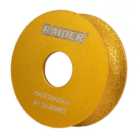 Диамантен диск Raider кръгло шлайфане 20 мм - Дискове за бормашина и ъглошлайф