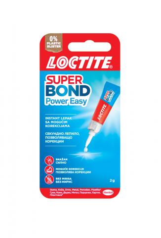 Секундно лепило Loctite SuperBond PowerEasy 2 г - Секундни лепила