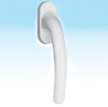Дръжка за PVC прозорец, бяла
