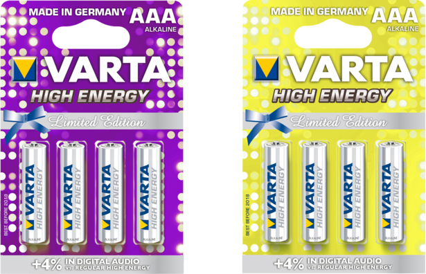 Varta High Energie LE 4xAAA - Батерии тип 