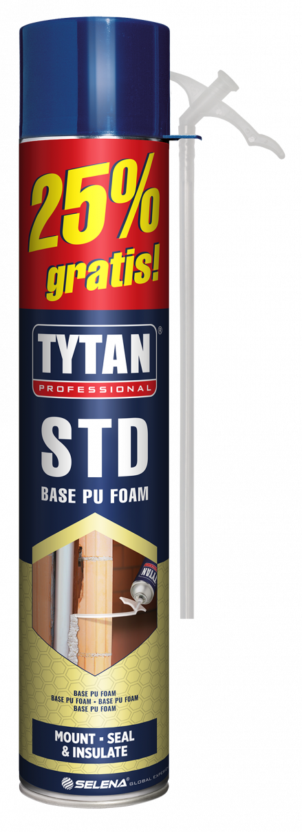 Ръчна монтажна пяна TYTAN 600ml+150ml бонус 04039389 на топ цена — Home ...