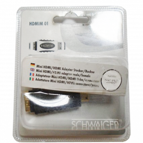 HDMI мини адаптер - Кабели и адаптери тв & аудио