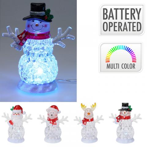 Коледна фигура 11 см 4 дизайна - Коледни фигурки